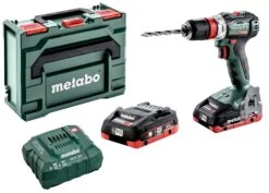 Metabo BS 18 L BL Q 18V Li-Ion Accu Boor-/schroefmachine Set (2x LiHD 4,0Ah) In MetaBOX - 602327800