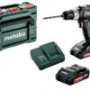 Metabo BS 18 L 18V Li-Ion Accu Boor-/schroefmachine Set (2x 2.0Ah Accu) In MetaBOX - 602321500