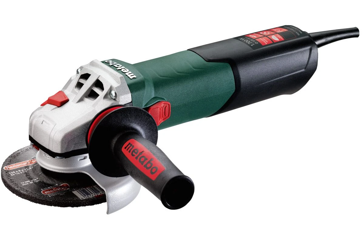 Metabo WEA 17-125 QUICK Haakse Slijper - 1700W - 125mm - Softstart - 600534000 1 Metabo WEA 17-125 QUICK Haakse Slijper - 1700W - 125mm - Softstart - 600534000