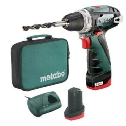 Metabo Powermaxx BS 12V Li-Ion Accu Boor-/schroefmachine Set (1x 2.0Ah Accu) In Tas - 600079500