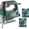 Metabo STEB 65 QUICK SET Decoupeerzaag Incl. 20 Zaagbladen In Koffer - 450W - D-greep - Variabel - 690920000
