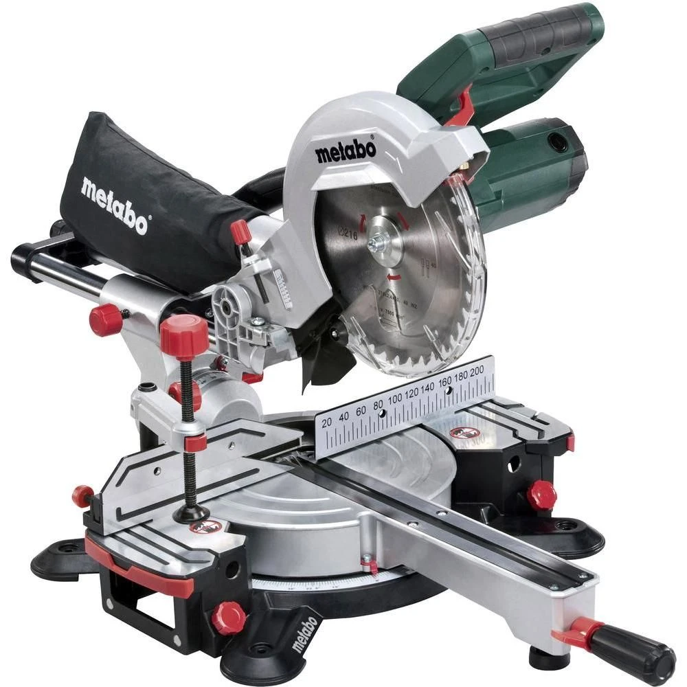 Metabo KGS 216 M Afkortzaag + KSU 251 Onderstel - 1500W - 216 X 30mm - 629005000 + 619260000 2 Metabo KGS 216 M Afkortzaag + KSU 251 Onderstel - 1500W - 216 X 30mm - 629005000 + 619260000 - Afbeelding 2