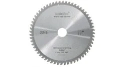 Metabo 628655000 Multi Cut Cirkelzaagblad - 216 X 30 X 60T - Laminaat / Kunststof / Aluminium
