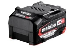 Metabo W 18 L 9-125 Quick 18V Li-Ion Accu-slijper Set (2x Li-Power 5.2Ah) In MetaBox -Metabo b085c5d7dc5243a46e5b3a27c84e9de8 3