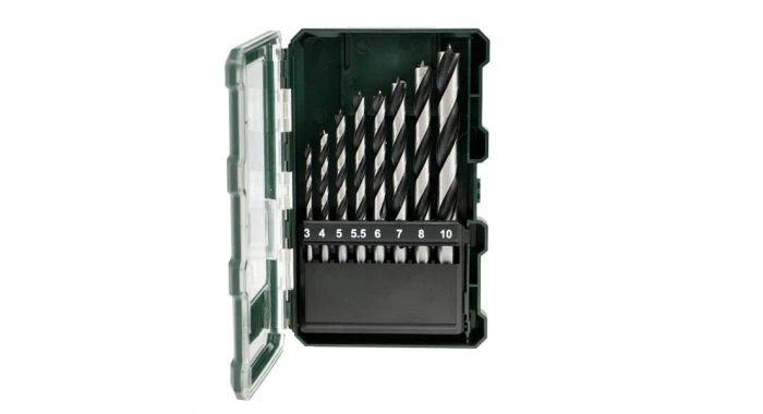 Metabo 626705000 8-delige Houtspiraalboor Set In Cassette - 3-10mm 1 Metabo 626705000 8-delige Houtspiraalboor Set In Cassette - 3-10mm