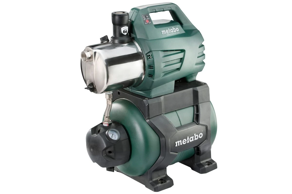 Metabo HWW 6000/25 INOX Huiswaterpomp - 1300W - 24L - 6000 L/h - 600975000 1 Metabo HWW 6000/25 INOX Huiswaterpomp - 1300W - 24L - 6000 L/h - 600975000