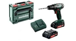 Metabo BS 18 18V Li-Ion Accu Boor-/schroefmachine Set (2x 2.0Ah Li-POWER Accu) In MetaBOX - 602207560