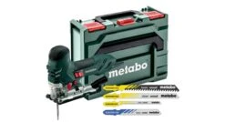 Metabo STE 140 PLUS Decoupeerzaag Met 20 Decoupeerzaagbladen In MetaBOX - 750W - T-greep - Variabel - 601403510